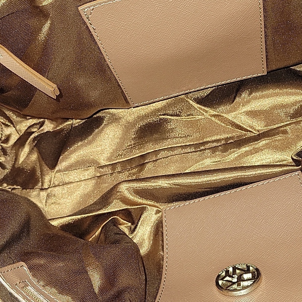 DKNY Red/Orange Leather Handbag - Picture 13 of 16